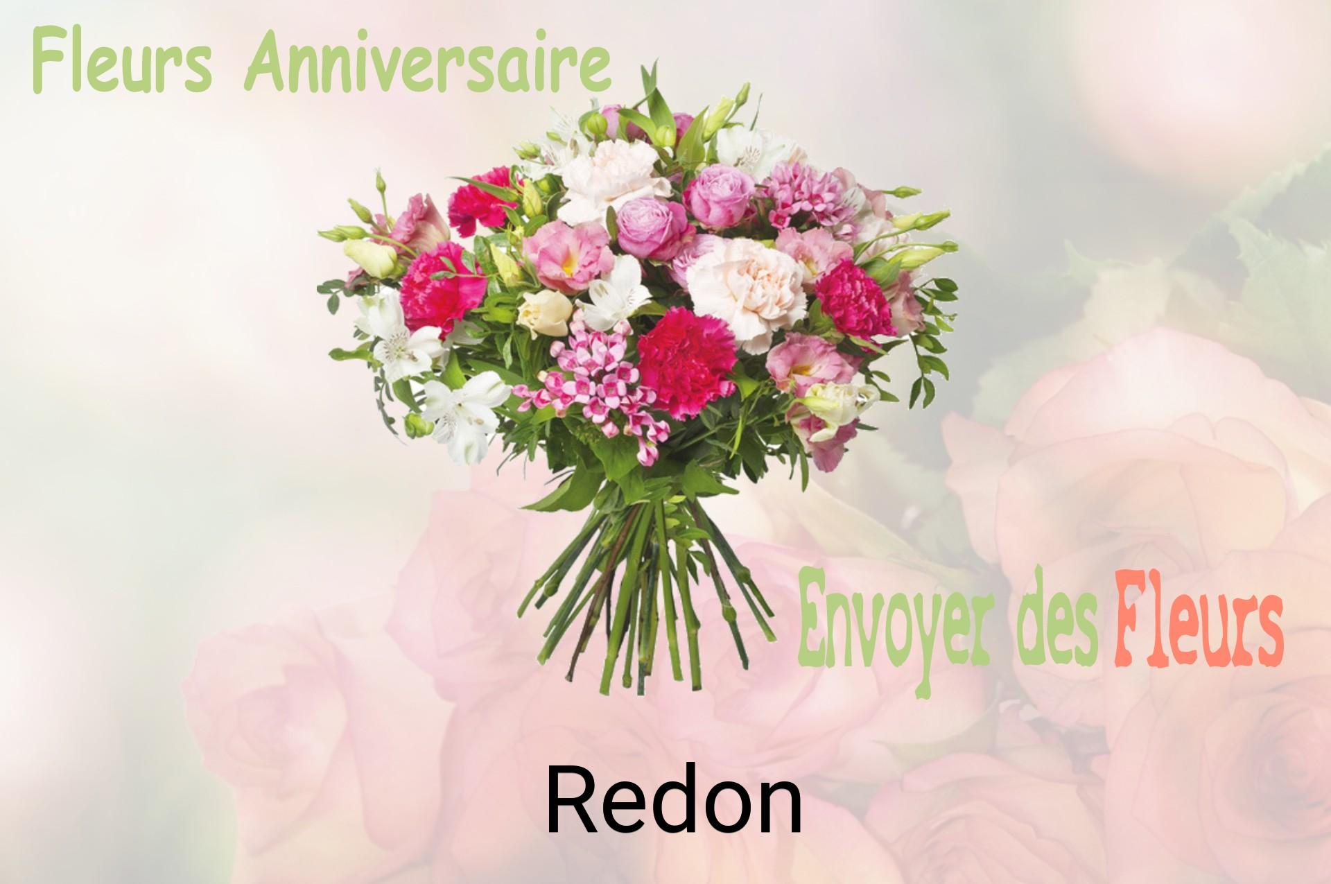Bouquet de fleurs d’anniversaire livré à Redon